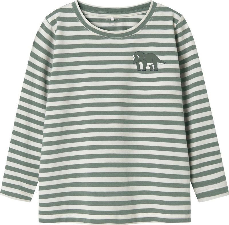 Top - Regular Fit - Lange Mouwen - Geborduurd - Jersey