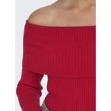 Only - Onlkatia Life - Trui - Salsa - Off Shoulder - Dames