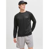 Jack & Jones - JCOCNZ - Shirt - Zwart/Wit - Lange Mouwen