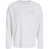 JACK & JONES - JCOCNZ - Shirt - Wit - Lange Mouwen