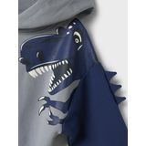 Name It - NMMNASH LS NREG SWEAT - Sweatshirt - Tradewinds - Met Capuchon