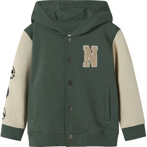 Vest - Regular Fit - Lange Mouwen - Ronde Hals - Knoopsluiting - Voorzakken - Borduring