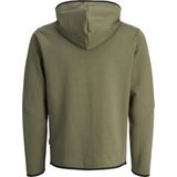 Sweatvest - Effen - Sweatstof - Capuchon - Lange Mouwen