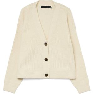 Vero Moda - VMARIES LS V-NECK CARDIGAN BF - Vest - Birch