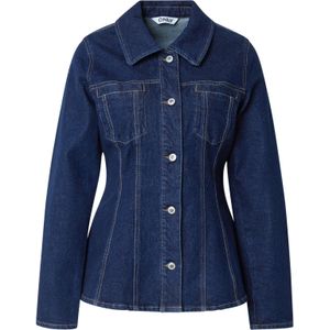 Only - ONLELLE - Denim Jas - Blauw - Longsleeve Fitted Dames