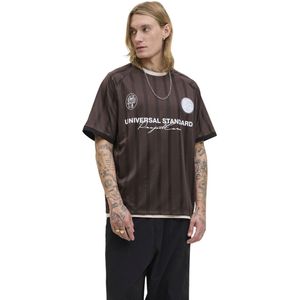 Jack & Jones - JCOCOVER RETRO FOOTBALL - T-shirt - Bruin