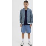 JACK & JONES Polo - Donkerblauw - 100% Katoen - Korte Mouwen