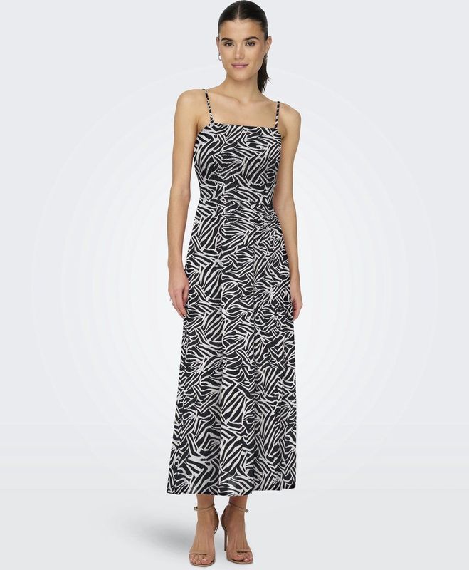 ONLY - ONLNOVA - Maxi Jurk - Zwart