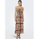 Onlnova - Lange Jurk - Maxi Lengte - Mouwloos - U-Hals - Regular Fit