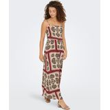 Onlnova - Lange Jurk - Maxi Lengte - Mouwloos - U-Hals - Regular Fit