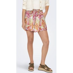 ONLY - ONLNOVA - Korte Broek - Multi - Regular Pasvorm - Elastische Tailleband