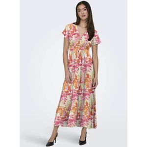 ONLY - ONLNOVA - Zomerjurk - Korte Mouwen - Viscose - Multi