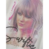 Top - Taylor Swift - Korte Mouwen - Jersey - Regular Fit