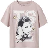 NAME IT - NFKDUSAN CICONS SS NREG TOP BOX NOOS - Burnished Lilac - Jersey