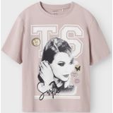 NAME IT - NFKDUSAN CICONS SS NREG TOP BOX NOOS - Burnished Lilac - Jersey