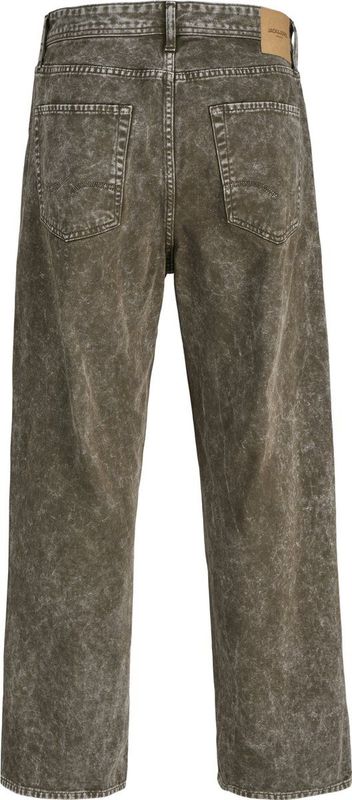 JACK & JONES JUNIOR - Loose Casual Broek - Donkergroen