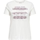 Carcruz - T-shirts - Katoen - O-hals - Korte Mouwen - Regular Fit