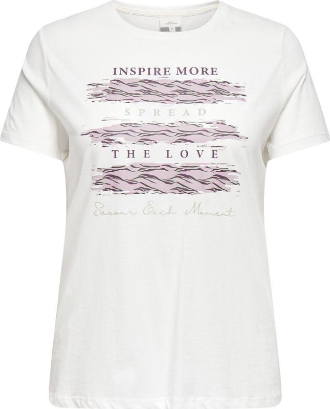 Carcruz - T-shirts - Katoen - O-hals - Korte Mouwen - Regular Fit