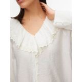 Vmcbilly - Blouse - V-Hals - Lange Mouwen - Regular Fit