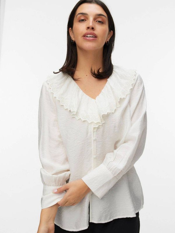 Vmcbilly - Blouse - V-Hals - Lange Mouwen - Regular Fit