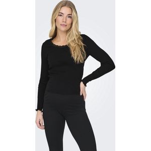 ONLY CARMAKOMA - Top - Zwangerschap - Lange Mouwen - O-hals - Regular Fit
