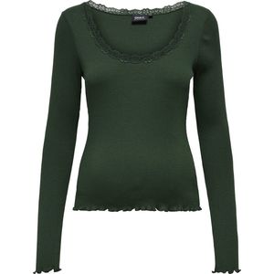 ONLY CARMAKOMA - Top - Zwangerschap - Lange Mouwen - O-hals - Regular Fit