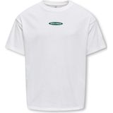 Kids Only - KOGPHOEBE LIFE SS LOOSE FRSH TOP BO - Guava - Katoen