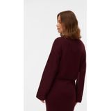 Gebreide Pullover - V-Hals - Lange Mouwen - Cropped - Regular Fit