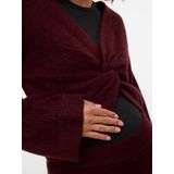 Gebreide Pullover - V-Hals - Lange Mouwen - Cropped - Regular Fit