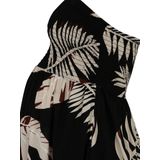 Jerseyjurk - Bloemenprint - Viscose - Getailleerd - Mouwloos