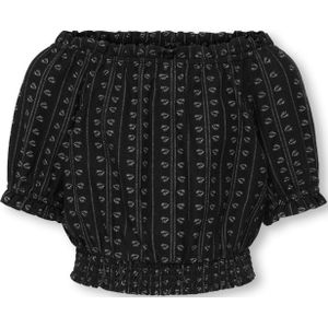 Blouse - Gestreept - Lichtgewicht - Ronde Halslijn - Korte Mouwen