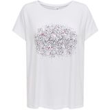 ONLY PLAY - T-shirt - Wit - Korte Mouwen - Ronde Hals