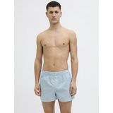 DEAL heren wijde boxershort check blauw & rood 192286