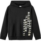 NAME IT - NKMOLAF - Sweatshirt - Beige / Zwart