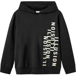 NAME IT - NKMOLAF - Sweatshirt - Beige / Zwart