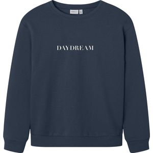 Sweatshirt - Regular Fit - Geborstelde Sweatstof - Lange Mouwen