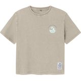 T-shirt - Regular Fit - Jersey - Korte Mouwen - Rubberen Print