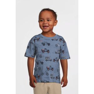 NAME IT Jongens Nmmhelsa Nreg Ss Top, Blue Mirage, 122-128