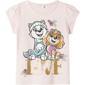 Paw Patrol - T-Shirt - Multicolor - Katoen - Glitter Detail