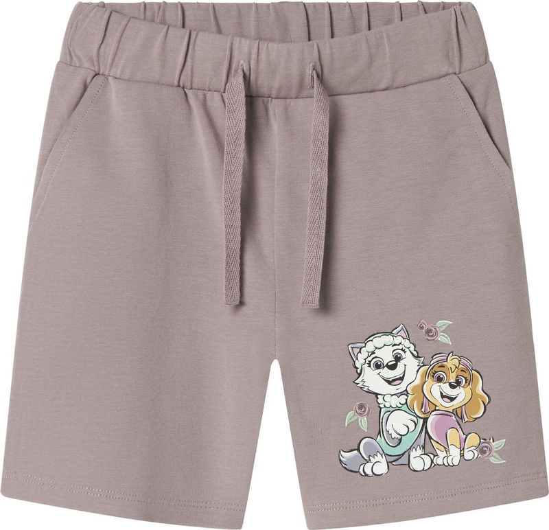 Name It - NmfMemira Paw Patrol - Korte Broeken - Paars - Katoen