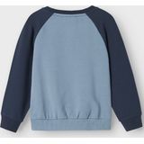 Name It - Nmmfrank Paw Nreg - Sweatshirt - Marineblauw - Jongens