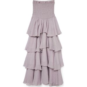 Vmdelilah - Lange Jurk - Maxi Lengte - Mouwloos - Off-shoulder