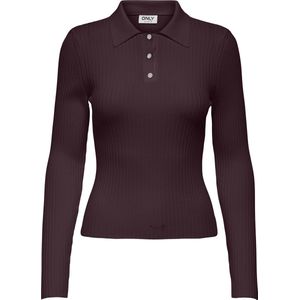 Only - Onlelisa Rib Polo - Trui - Winetasting - Dames