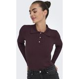 Only - Onlelisa Rib Polo - Trui - Winetasting - Dames