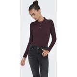 Only - Onlelisa Rib Polo - Trui - Winetasting - Dames