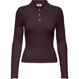 Only - Onlelisa Rib Polo - Trui - Winetasting - Dames