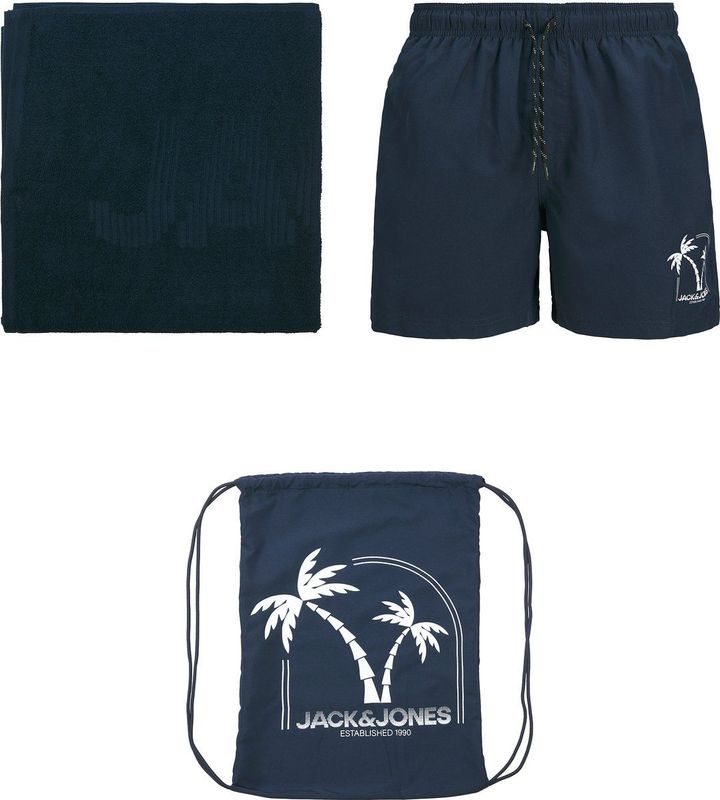 Jack & Jones Junior - Beach Pack JPSTMAUI - Strandpakket - Donkerblauw