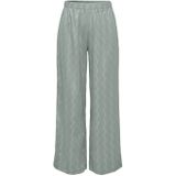 Only - Lange Broek - Olijfgroen - 97% Polyester 3% Elastaan