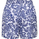 Only - Onlkelly Chanee Emb Shorts - Korte Broek - Cloud Dancer/Spring Crocus - Dames
