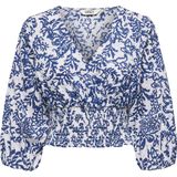 Only - Onlchanee Smock Top - Wit - 100% Katoen